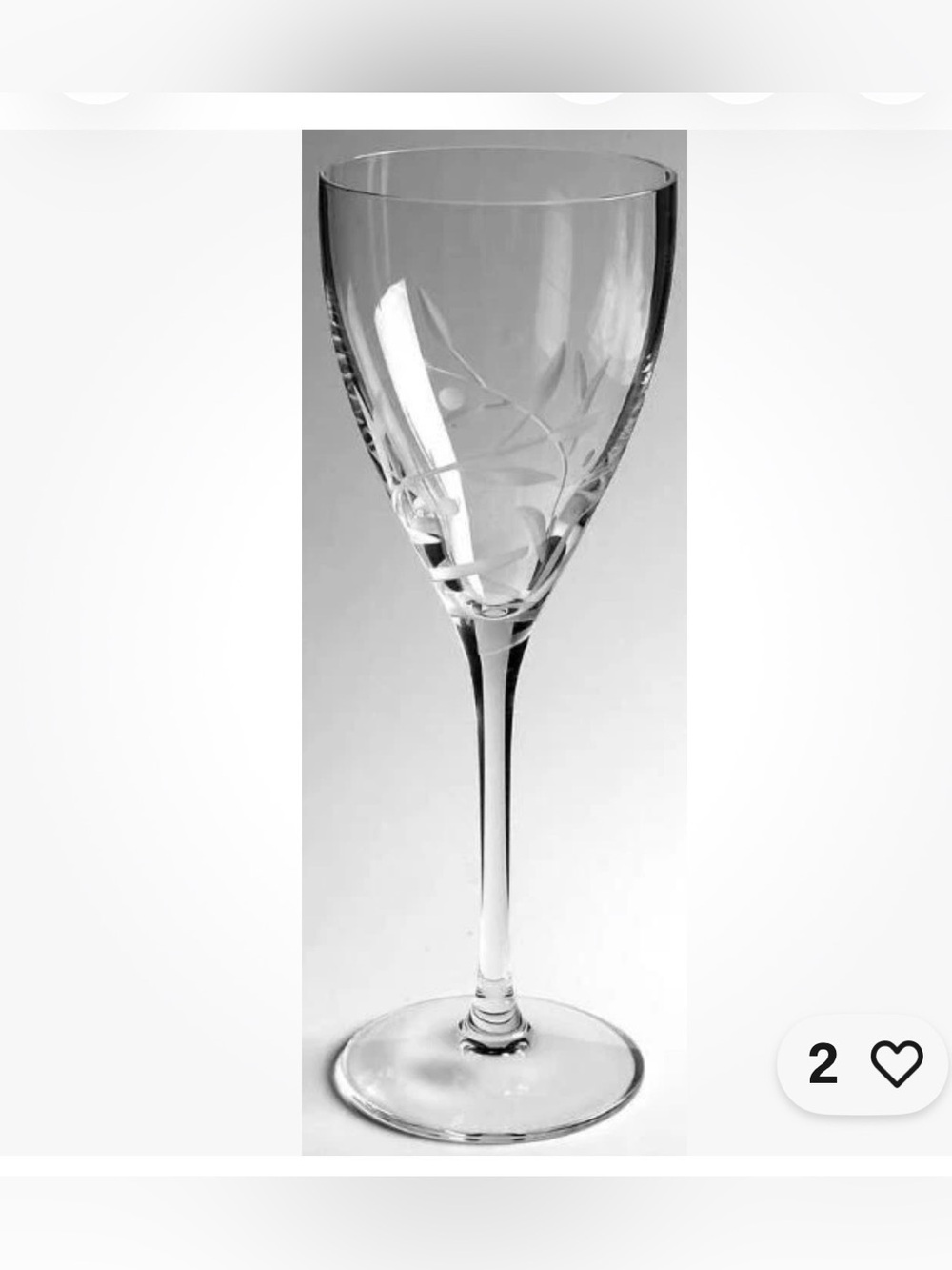 Lenox Opal Innocence Platinum Signature Goblet